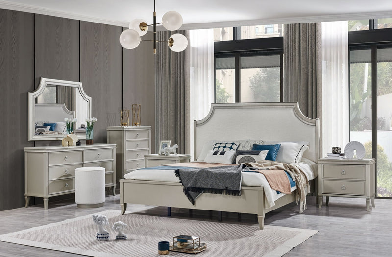 CLAREMONT WOODS Wirless Charegr Night Stand - Al Rugaib Furniture