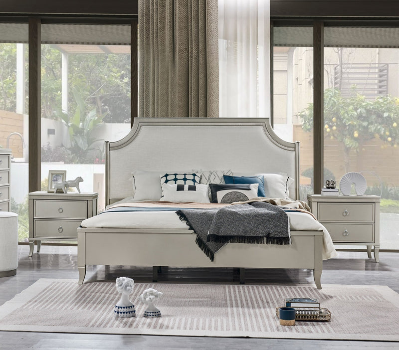 CLAREMONT WOODS Wirless Charegr Night Stand - Al Rugaib Furniture