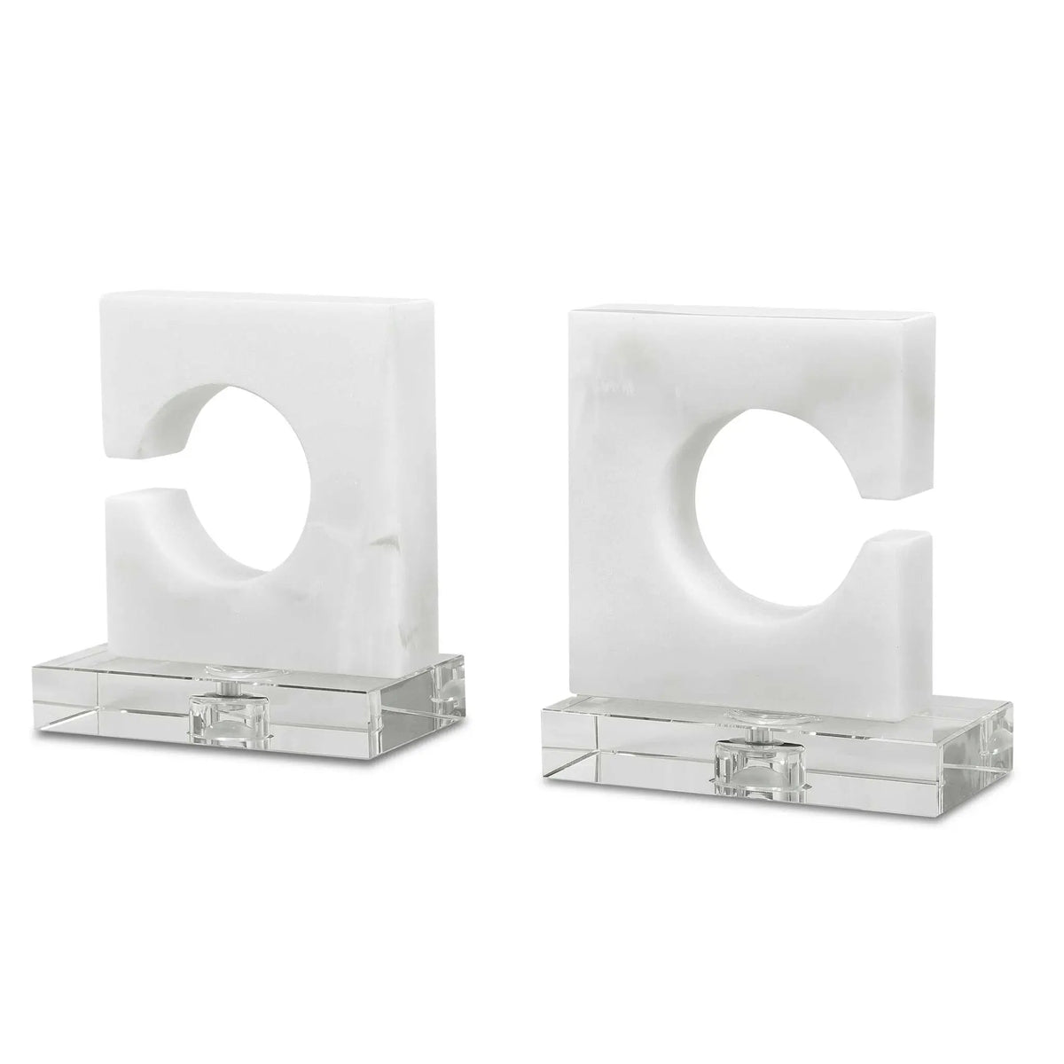 Clarin Bookends, S/2 Table Decors| Uttermost