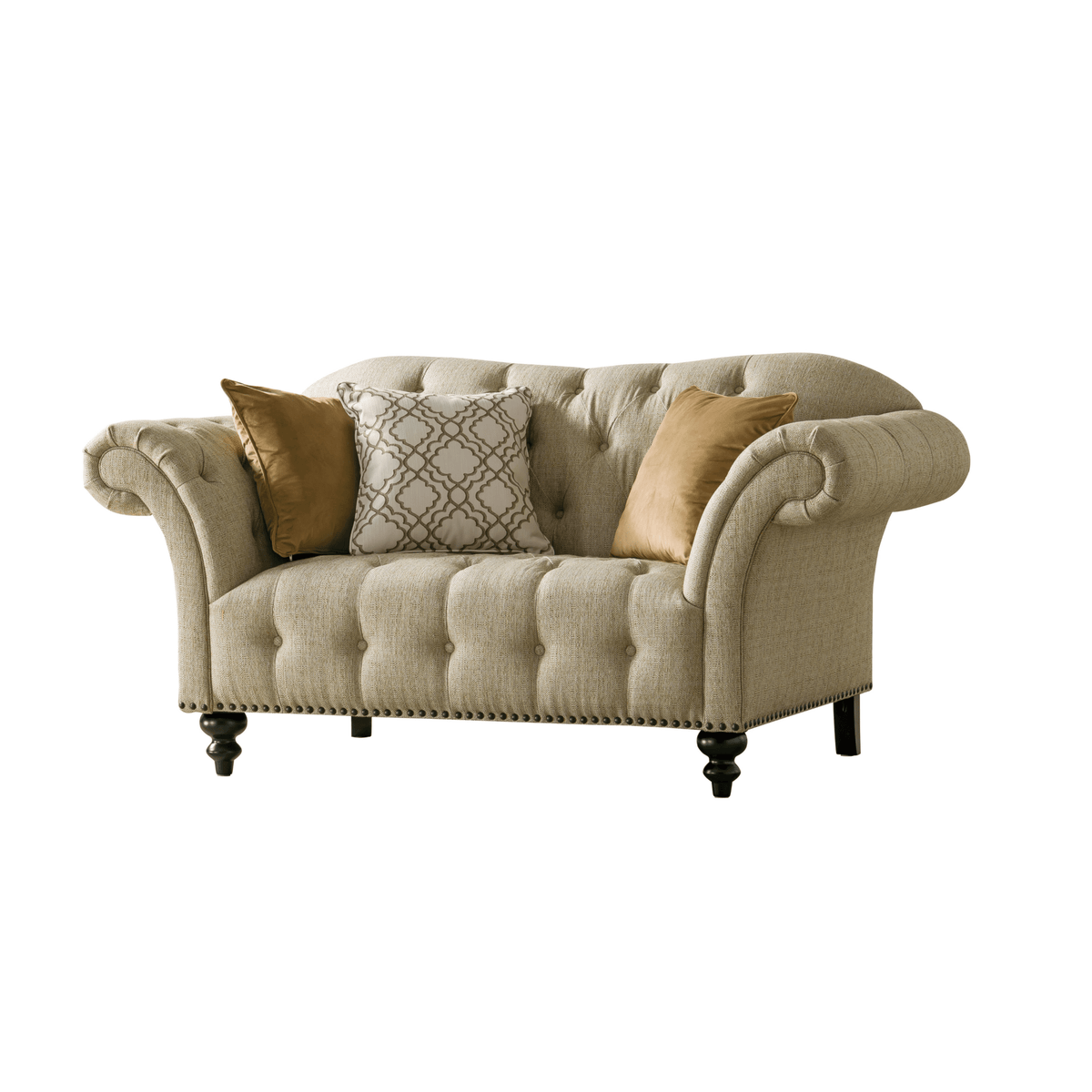 Classic Beige Loveseat Sofas & Loveseats| Roots Furniture