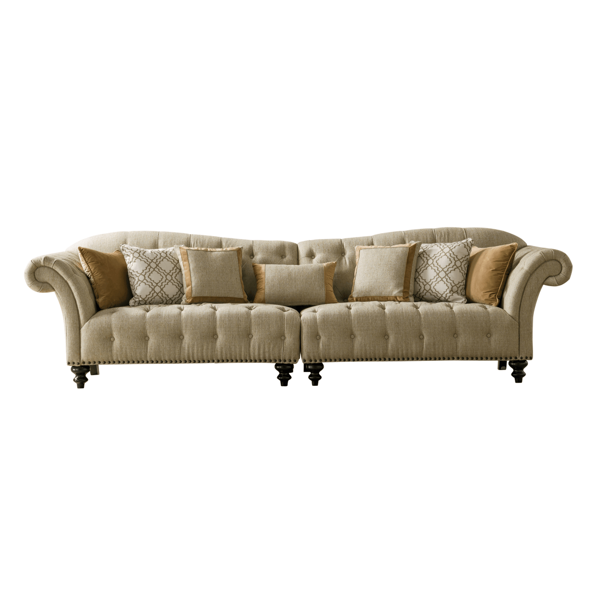 Classic Beige XXl Sofa Xl Sofas| Roots Furniture