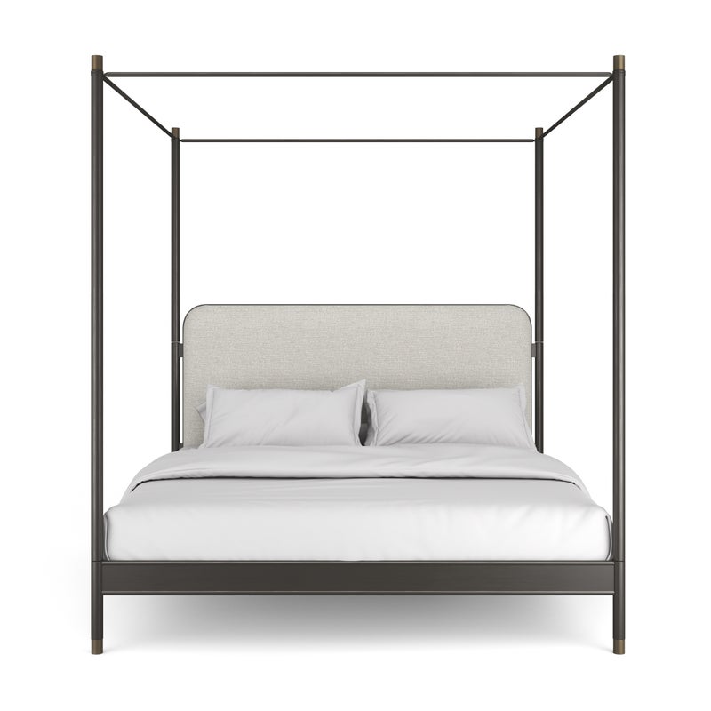 Classic - Campaign King Bed With Canopy Beds| Caracole