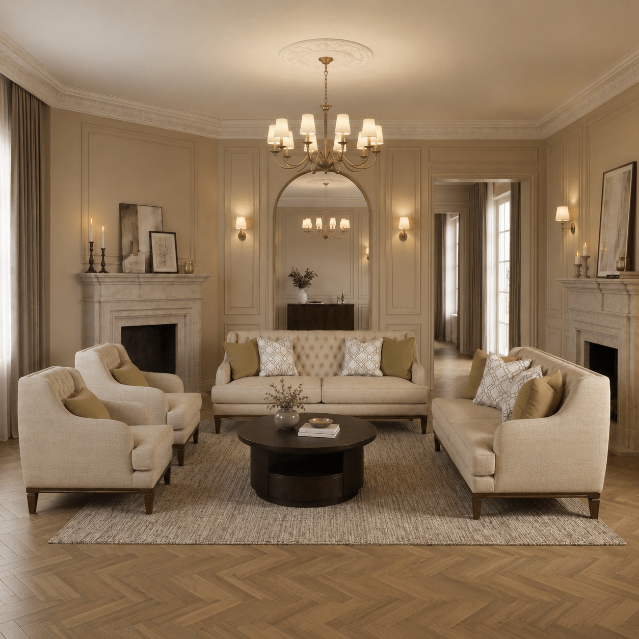 Classic Ella Living Room Set Living Room Sets| Roots Furniture
