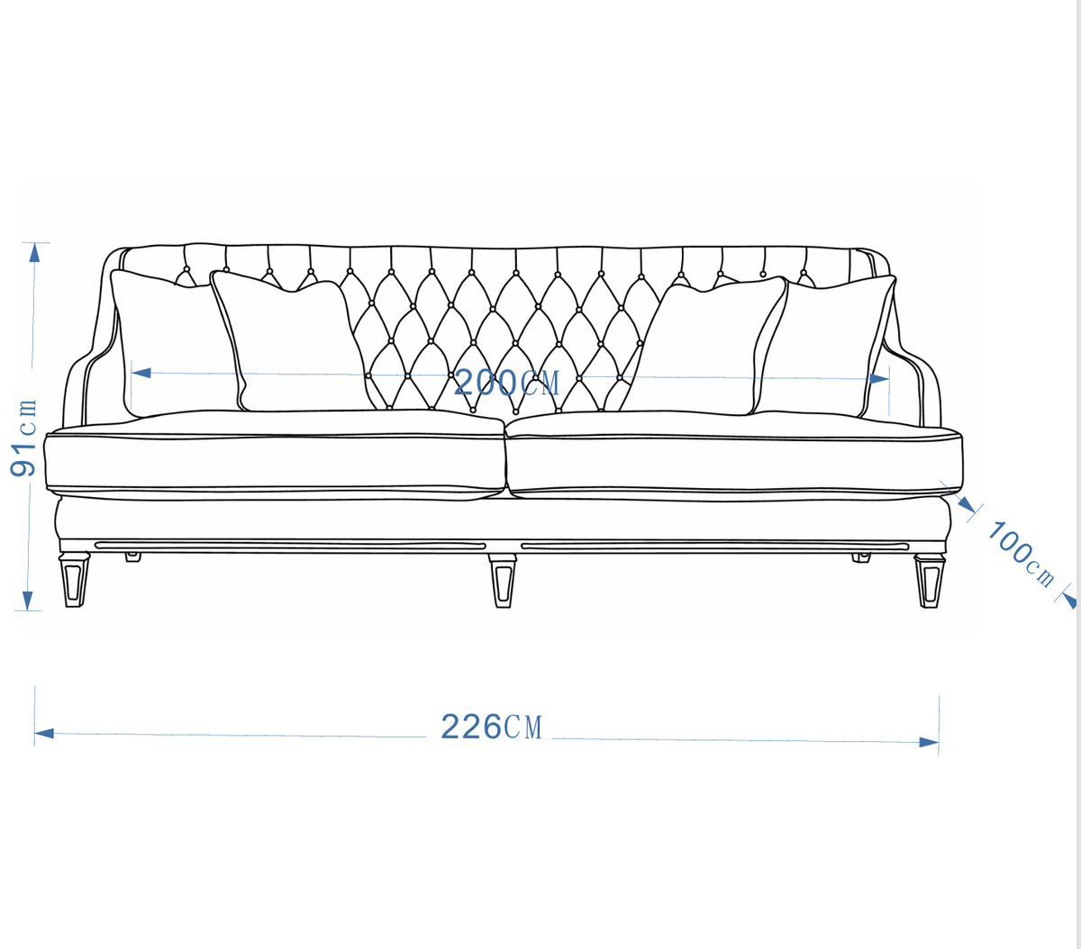 Classic Ella Sofa Sofas & Loveseats| Roots Furniture