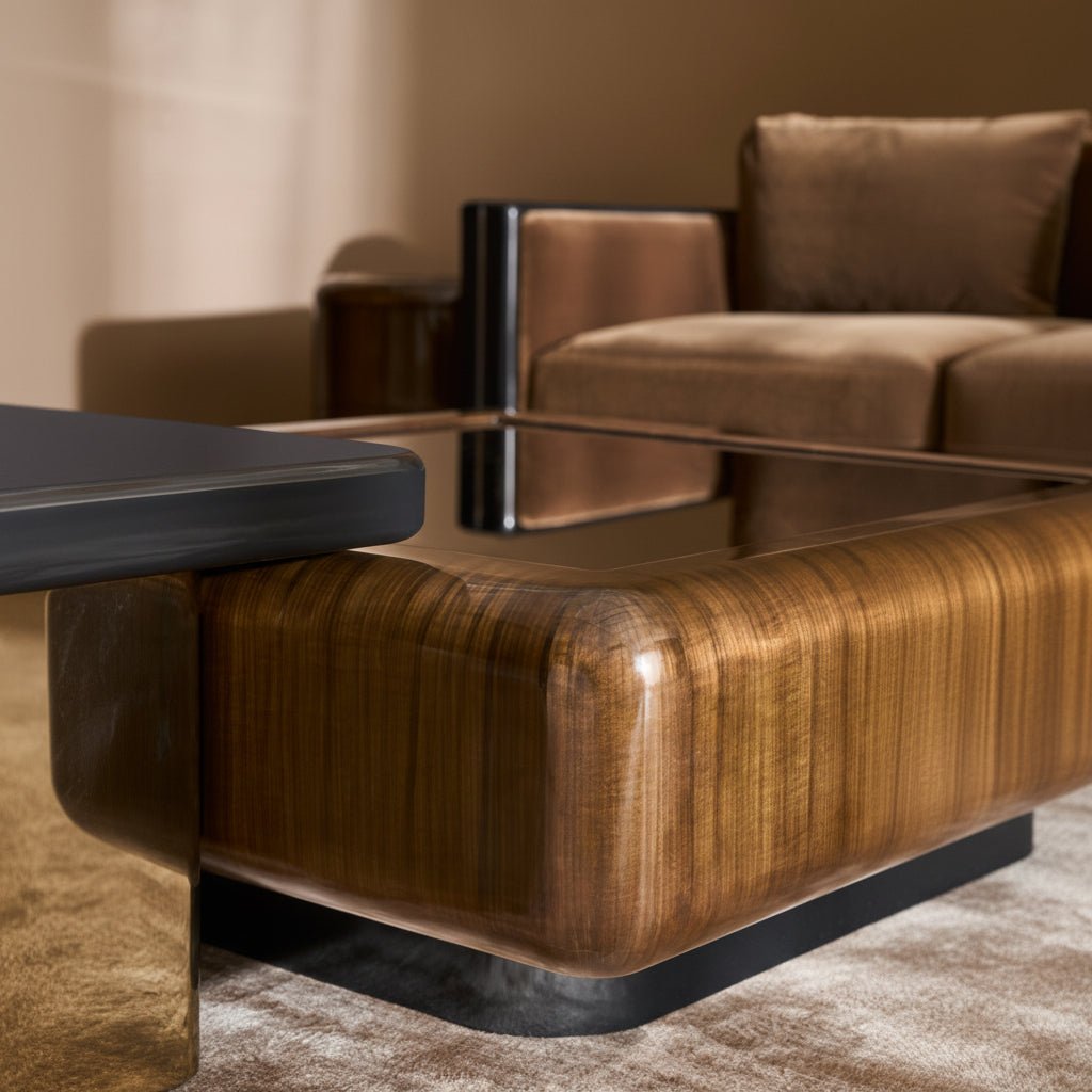 Classic - Gelee Cocktail Table - Caramello Coffee Tables| Caracole
