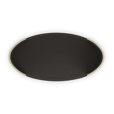 Classic - Love Oval Cocktail Table - Dark Chocolate - Al Rugaib Furniture