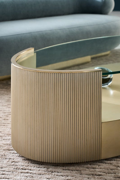 Classic - Love Oval Cocktail Table - Oracle - Al Rugaib Furniture