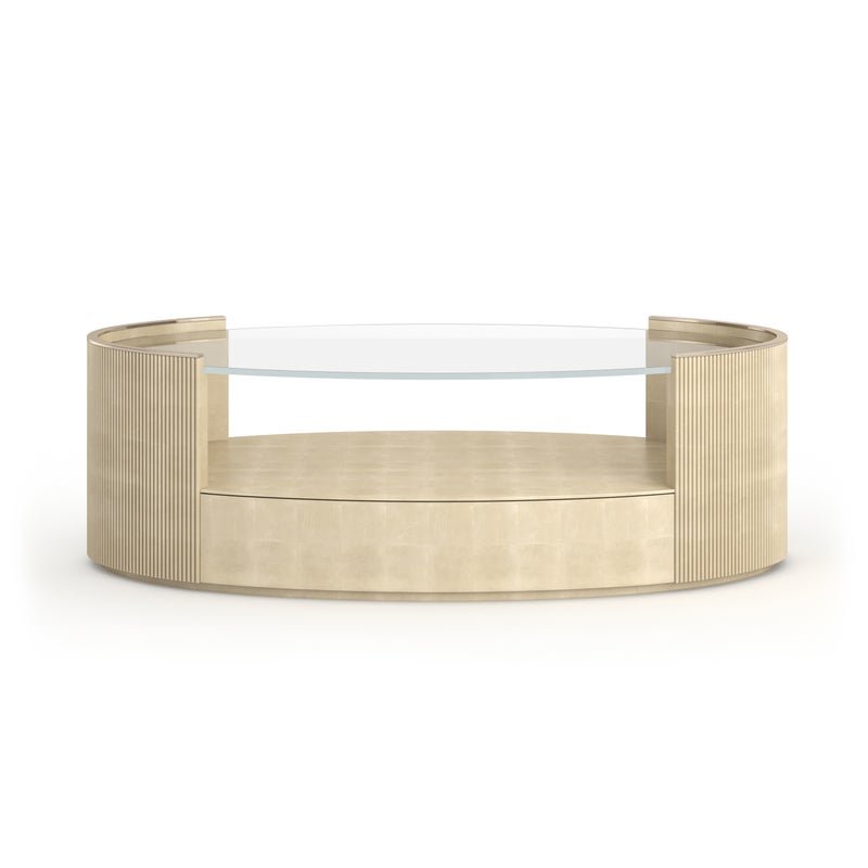 Classic - Love Oval Cocktail Table - Oracle Coffee Tables| Caracole