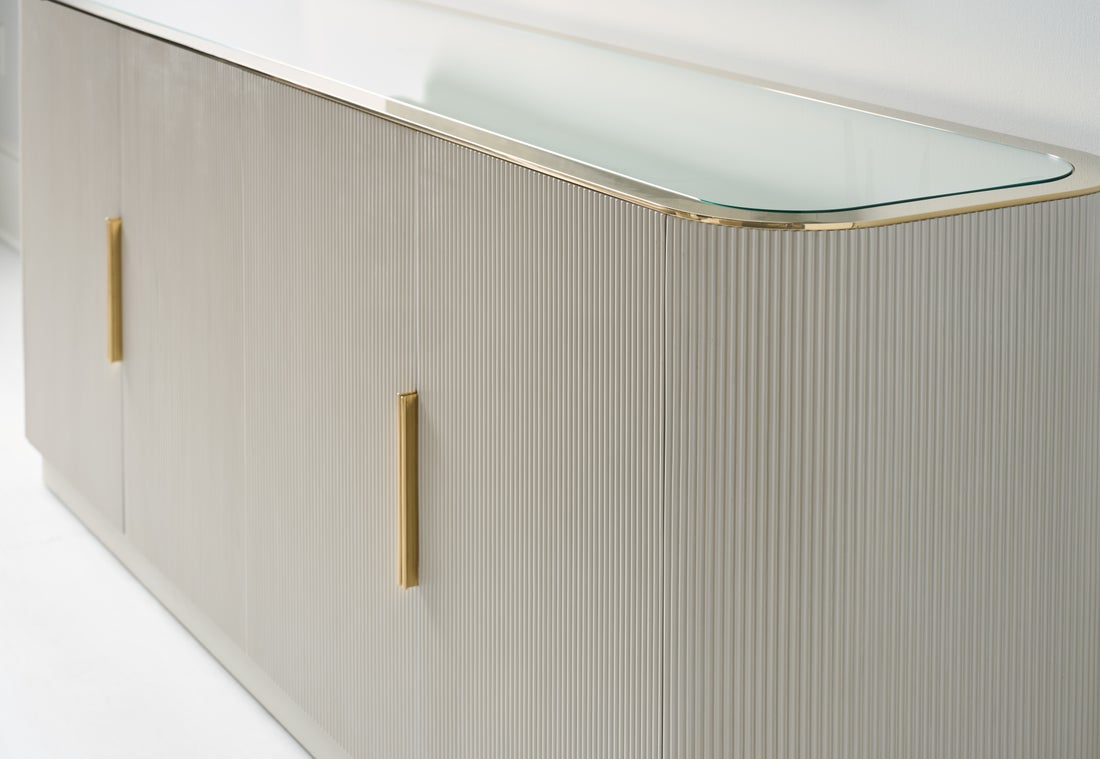 Classic - Love Sideboard - Matte Pearl Consoles & Sideboards| Caracole