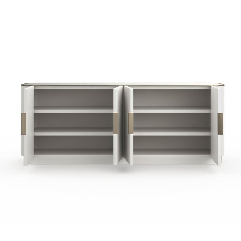 Classic - Love Sideboard - Matte Pearl Consoles & Sideboards| Caracole