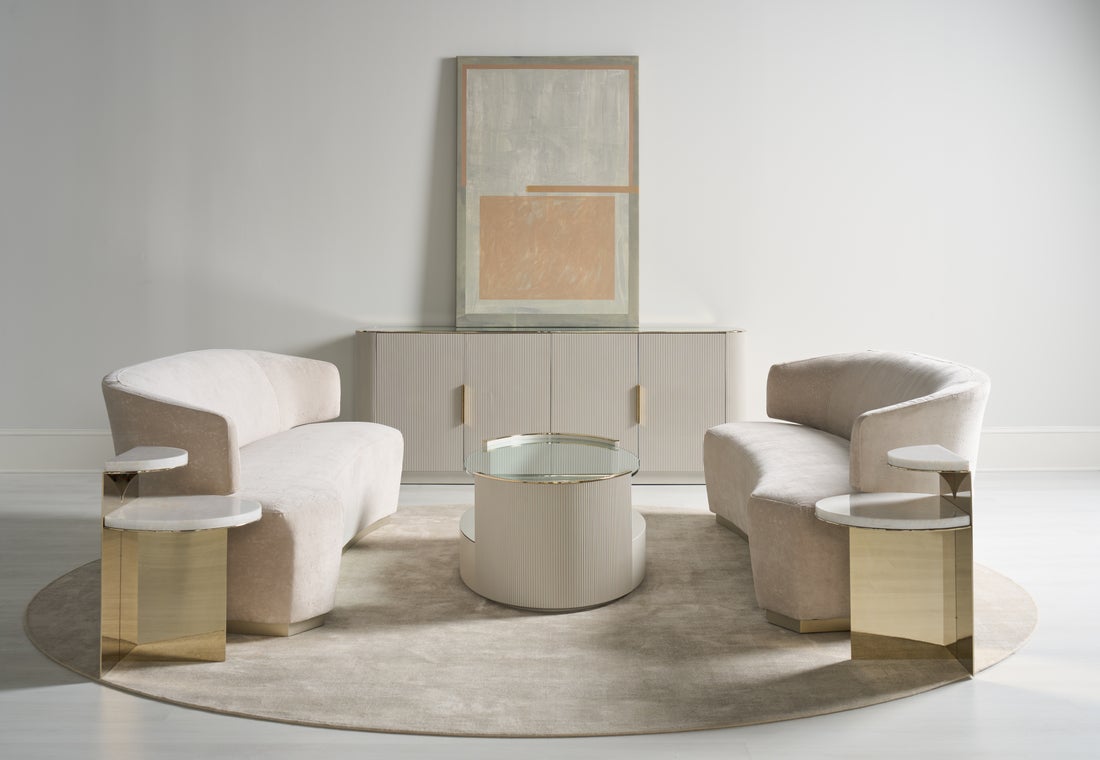 Classic - Love Sideboard - Matte Pearl Consoles & Sideboards| Caracole