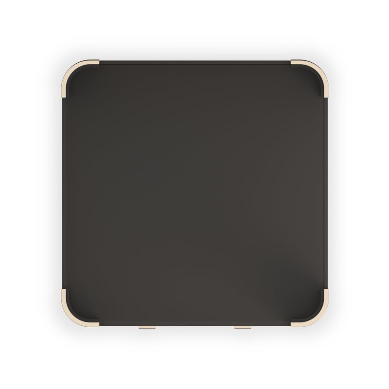 Classic - Love Square Cocktail Table - Dark Chocolate Coffee Tables| Caracole