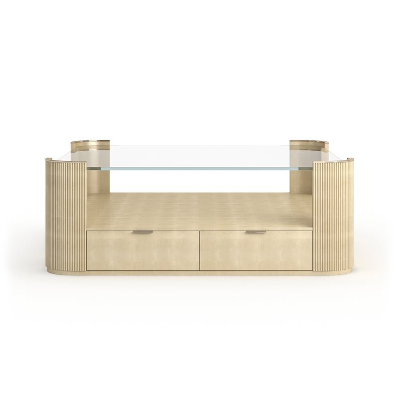 Classic - Love Square Cocktail Table - Oracle Coffee Tables| Caracole