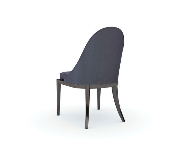 Classic - Natural Choice Side Chair (Blue) Dining Chairs| Caracole