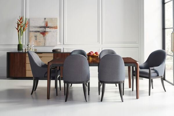Classic - Natural Choice Side Chair (Blue) Dining Chairs| Caracole