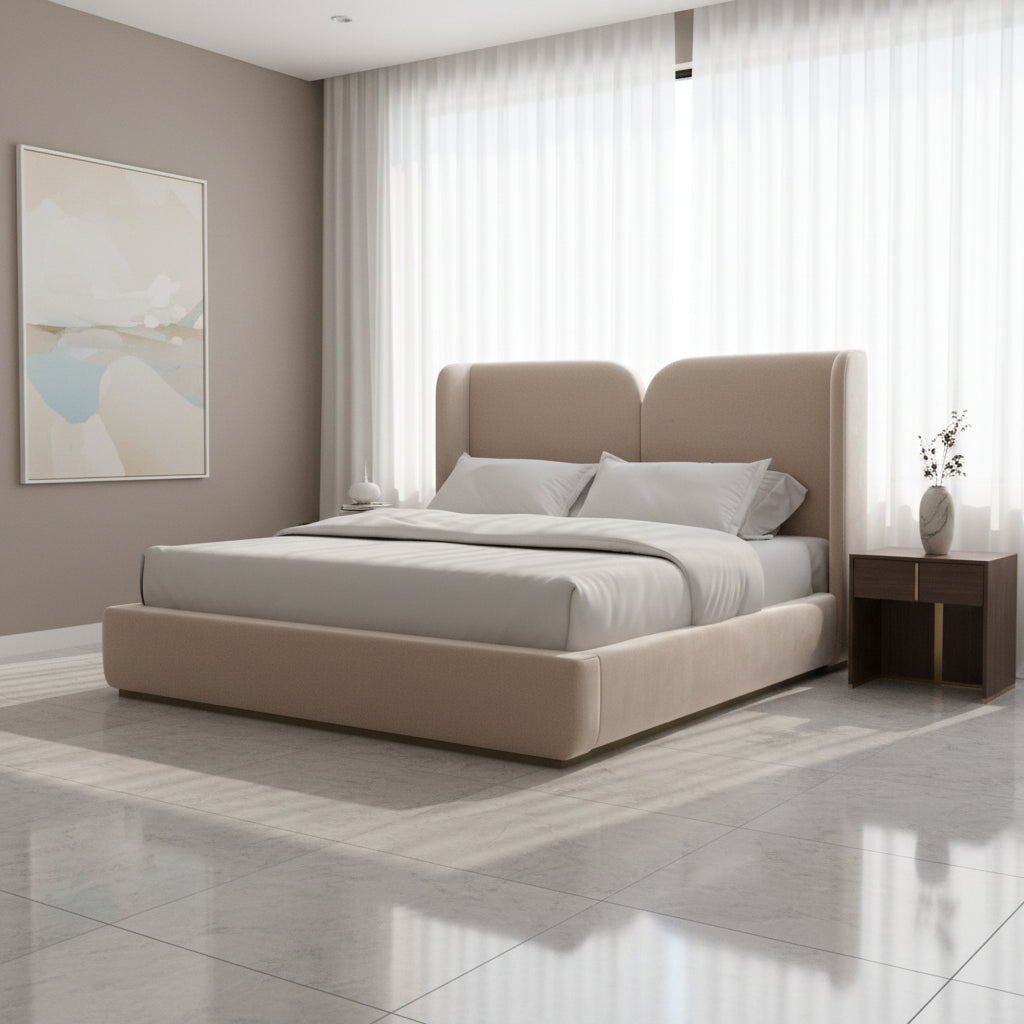 Classic - * Oblique King Bed Beds| Caracole