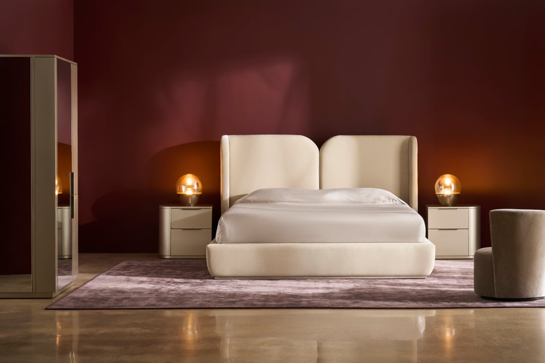 Classic - * Oblique King Bed Beds| Caracole