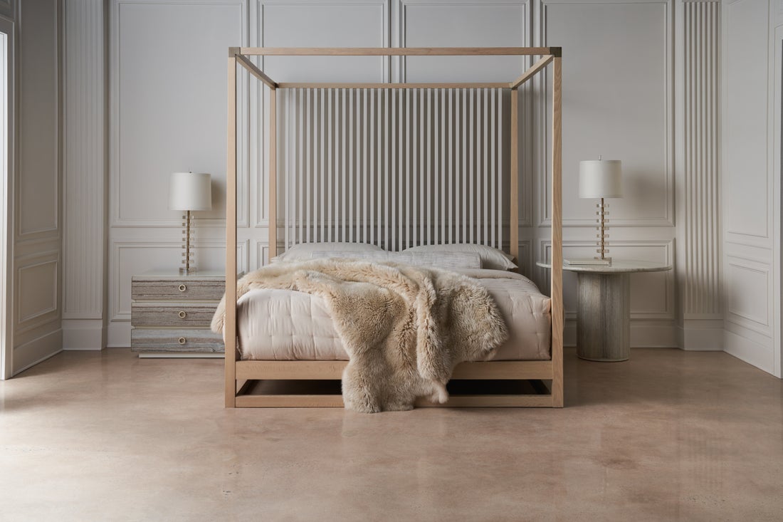 Classic - Pinstripe Light Bed - Queen Beds| Caracole