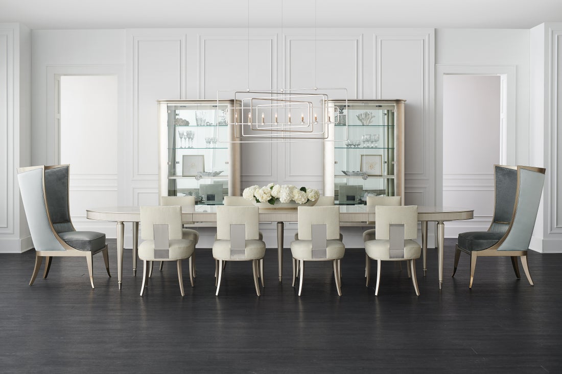 Classic - Reserved Seating Side Chair (White) Dining Chairs| Caracole