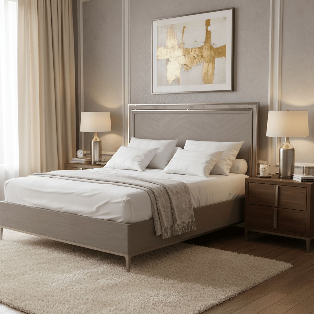 Classic - Serenity King Bed (CLA-020-124H + F + R) Beds| Caracole