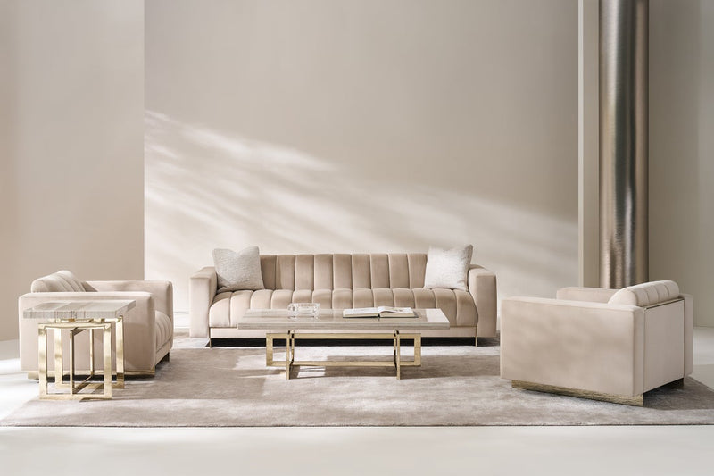 Classic Upholstery. - 105 Well Balanced Sofa - Al Rugaib Furniture