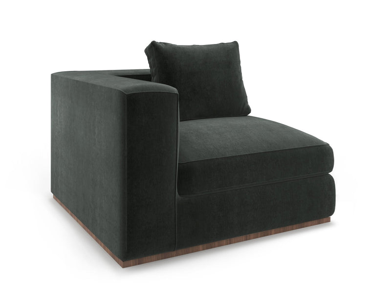 Classic Upholstery - Bello Corner Laf Chair - Al Rugaib Furniture