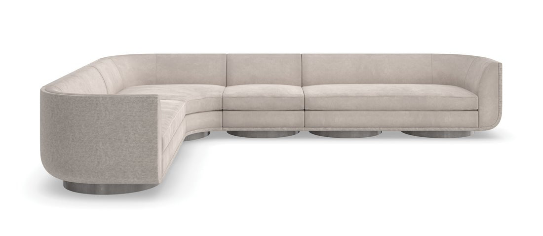 Classic Upholstery - * Clipper 4Pc Sectional Living Room Sets| Caracole