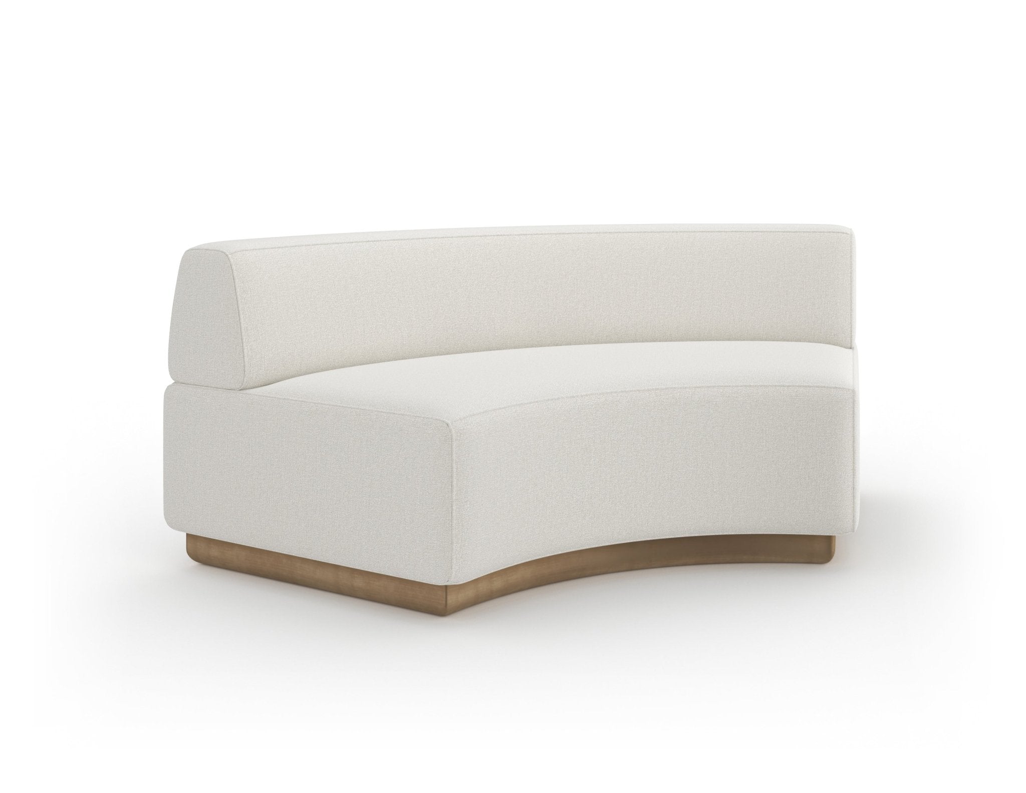 Classic Upholstery - Crescent Armless Wedge Sectionals| Caracole