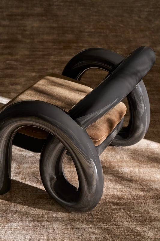 Classic Upholstery - Gelee Accent Chair-Chocolate Chairs| Caracole