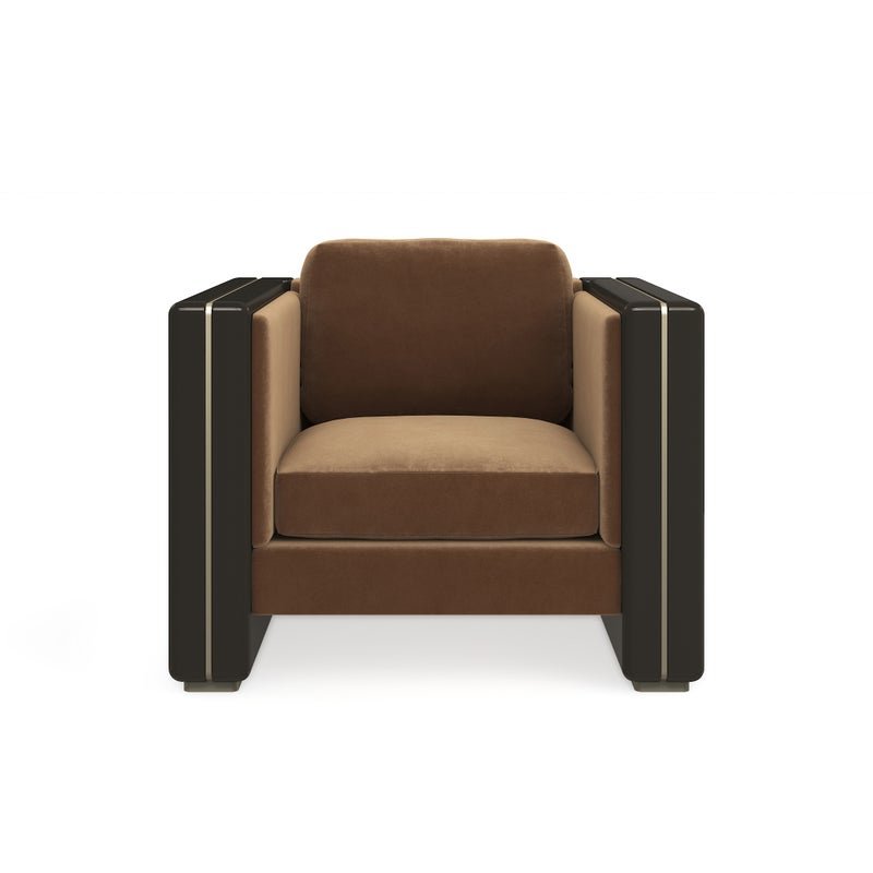 Classic Upholstery - Gelee Chair - Chocolate Chairs| Caracole