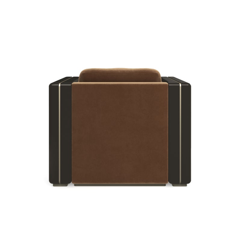Classic Upholstery - Gelee Chair - Chocolate Chairs| Caracole