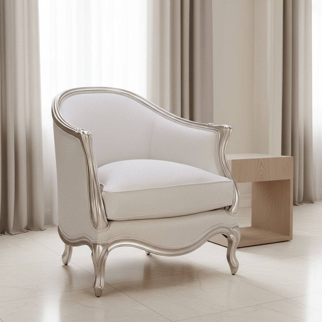 Classic Upholstery - Le Chaise Chair (Teal) Chairs| Caracole
