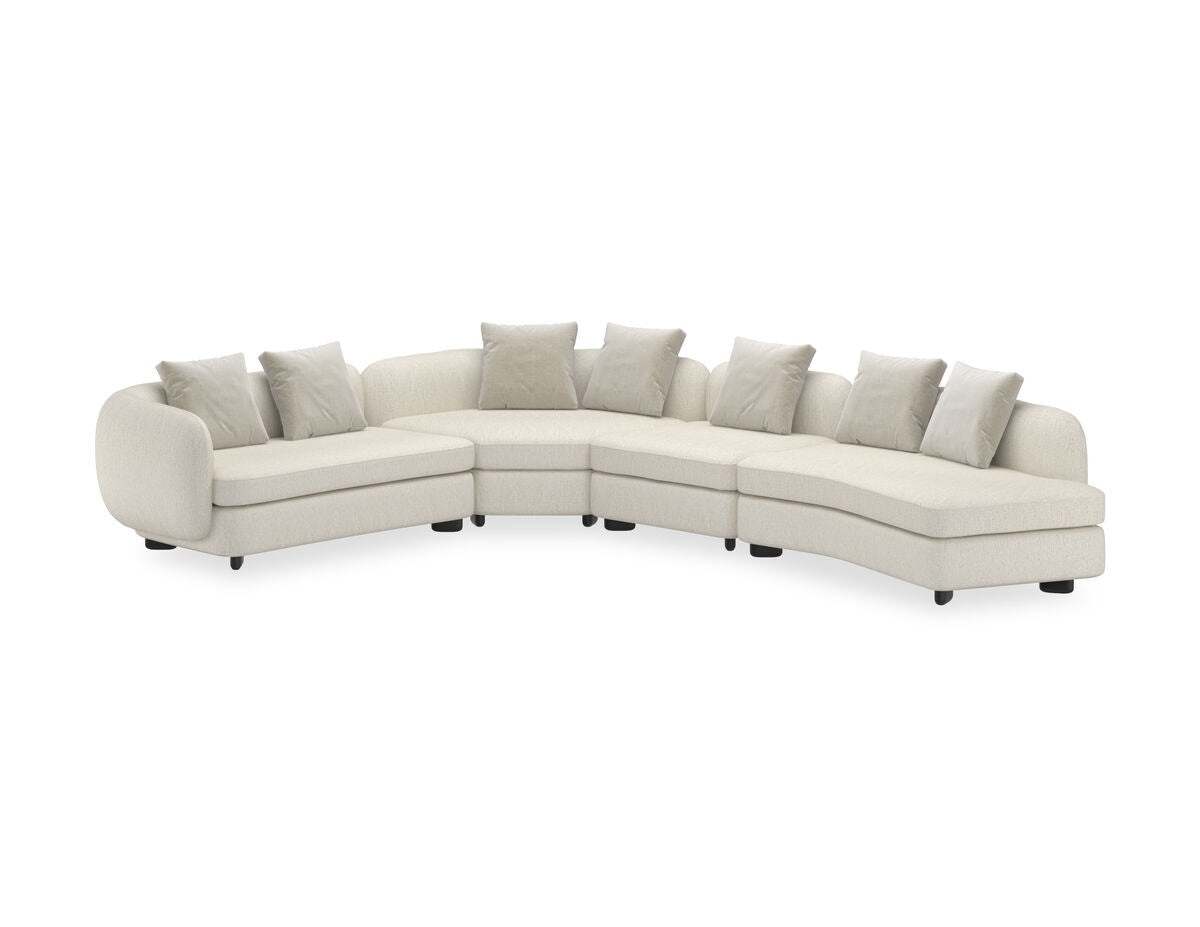 Classic Upholstery - * Lumi 4Pc Sectional Sectionals| Caracole