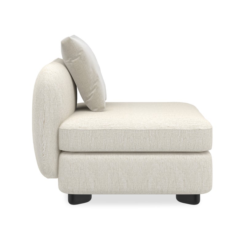 Classic Upholstery. - Lumi Armless Chair - Al Rugaib Furniture