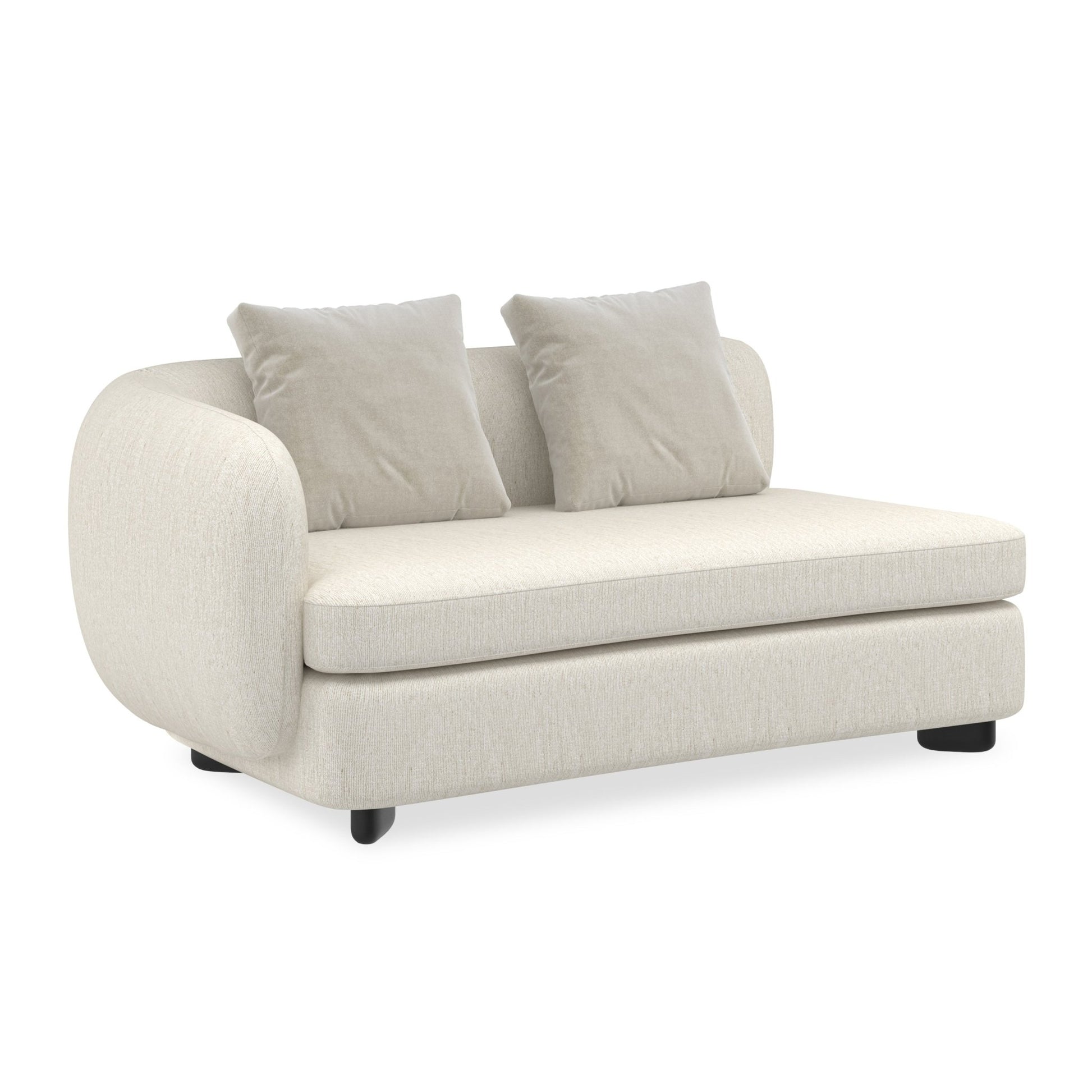 Classic Upholstery. - Lumi Laf Loveseat Sectionals| Caracole