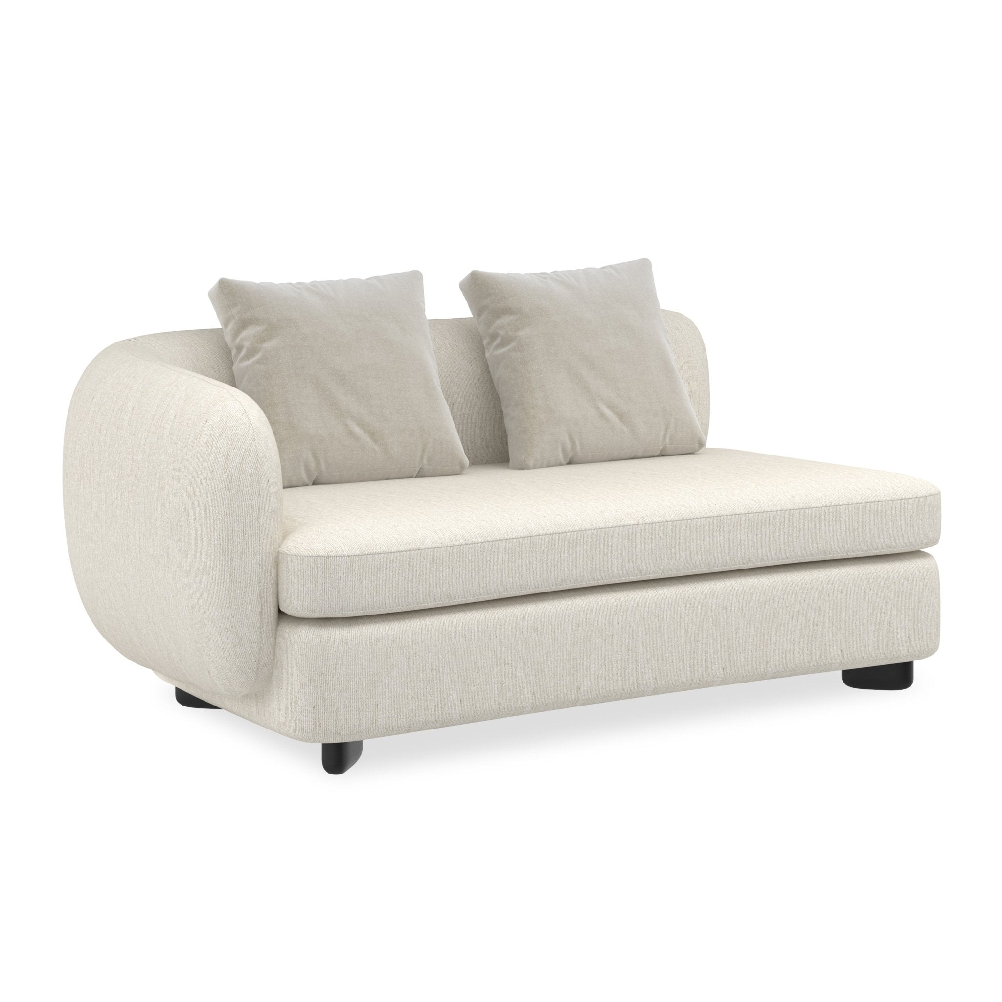 Classic Upholstery. - Lumi Laf Loveseat Sectionals| Caracole