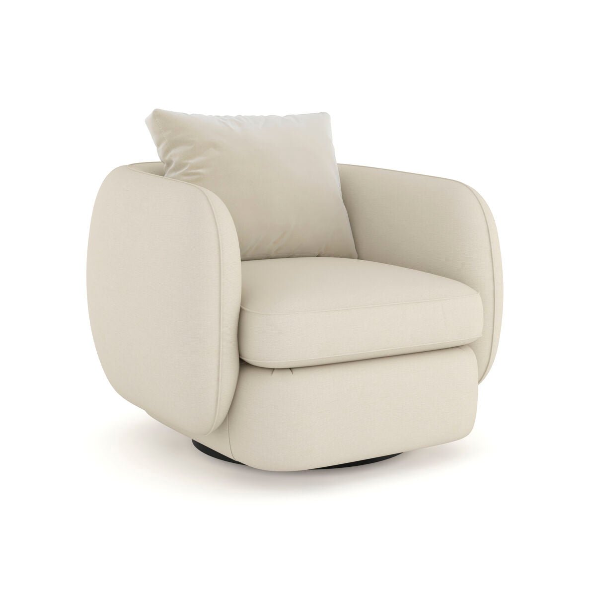 Classic Upholstery. - Lumi Swivel Chair Chairs| Caracole