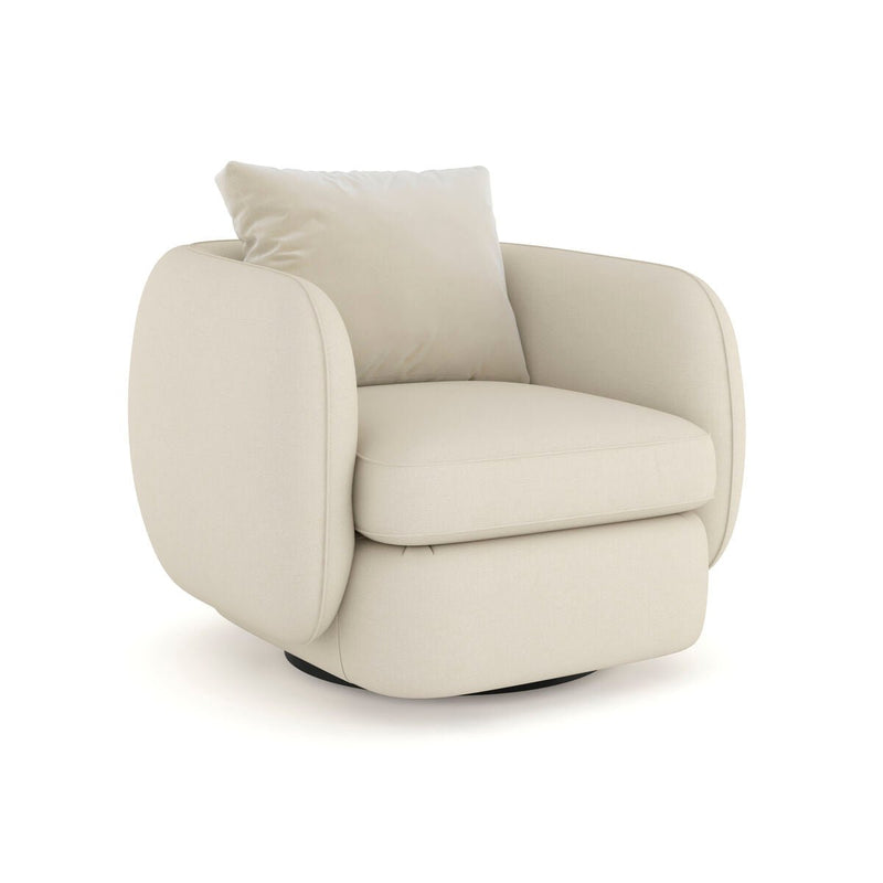 Classic Upholstery. - Lumi Swivel Chair - Al Rugaib Furniture