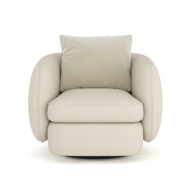 Classic Upholstery. - Lumi Swivel Chair - Al Rugaib Furniture