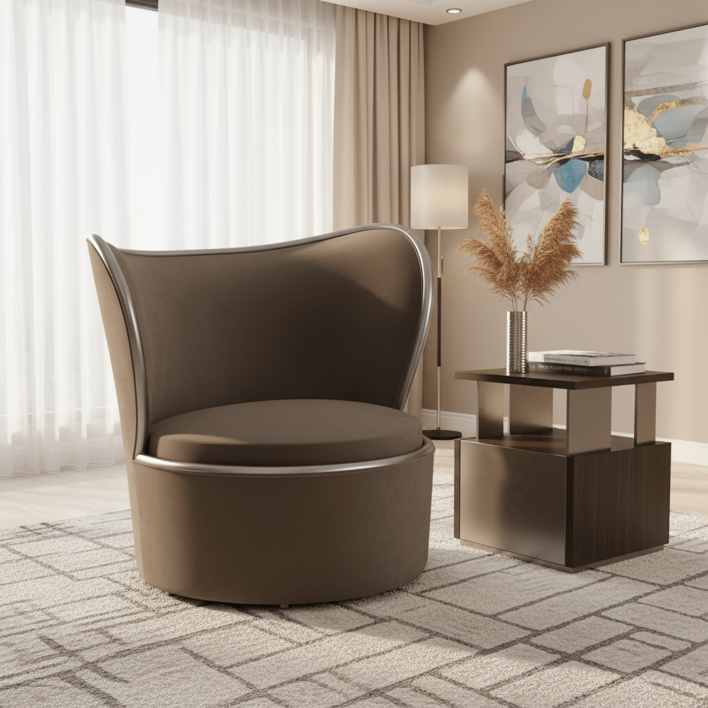 Classic Upholstery. - Mariposa Swivel Chairs| Caracole