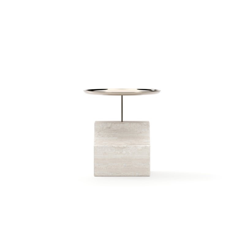 Classic Upholstery - Overlap Sectional Accent Table Light Sectionals| Caracole