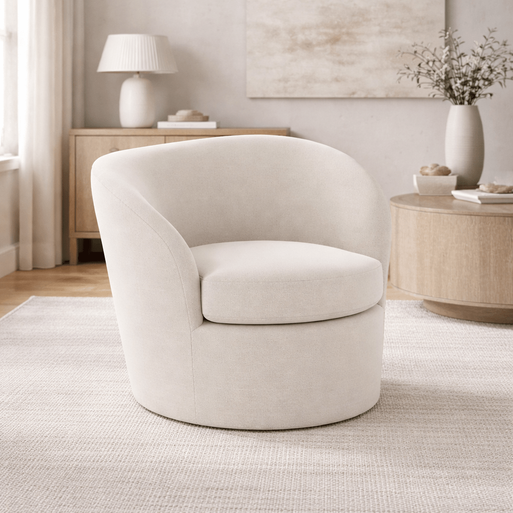 Classic Upholstery - Quasi Laf Swivel Chair Chairs| Caracole