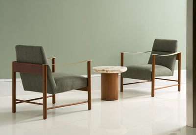 Classic Upholstery - Slant Accent Chair - Al Rugaib Furniture