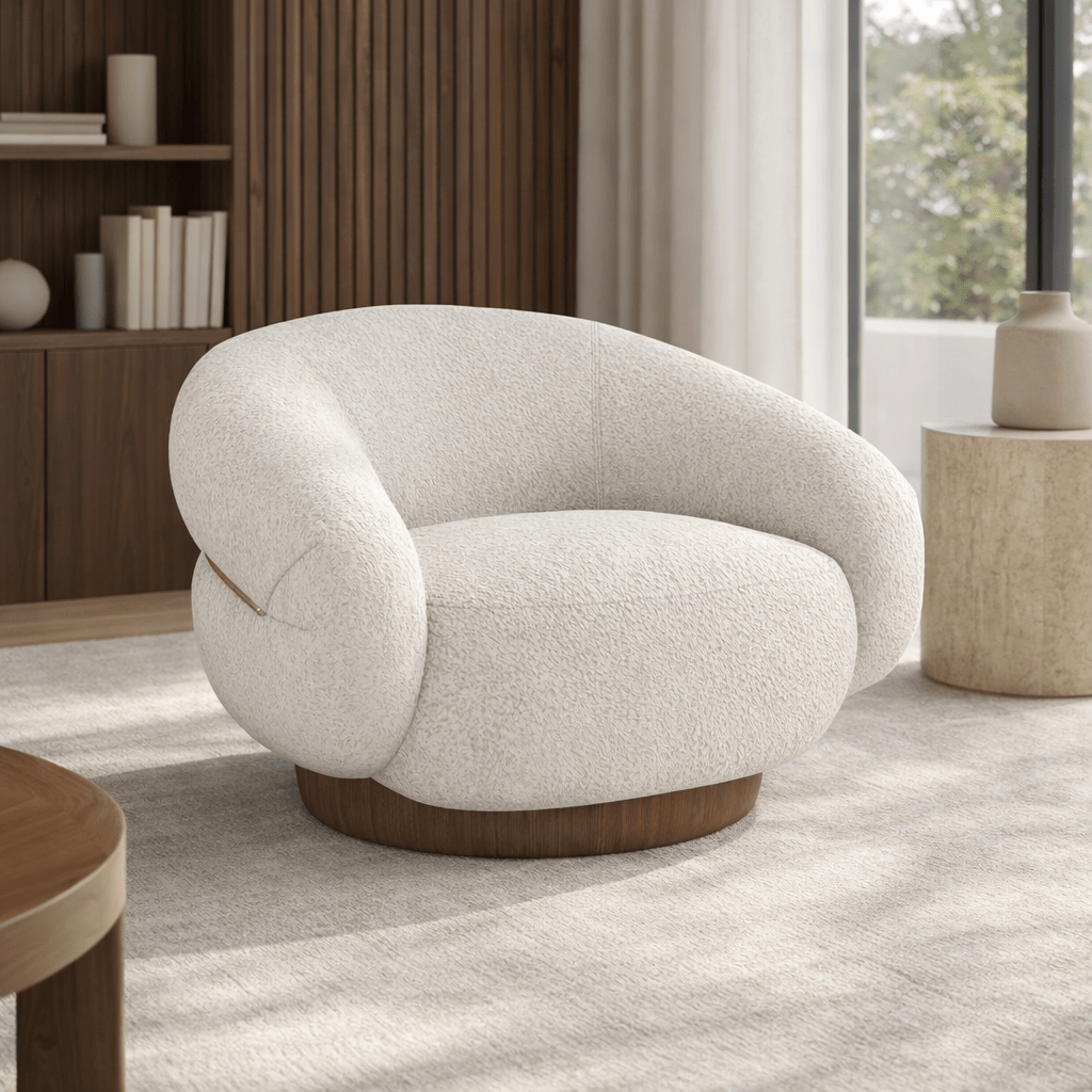 Classic Upholstery - Smoosh Swivel Chair Chairs| Caracole