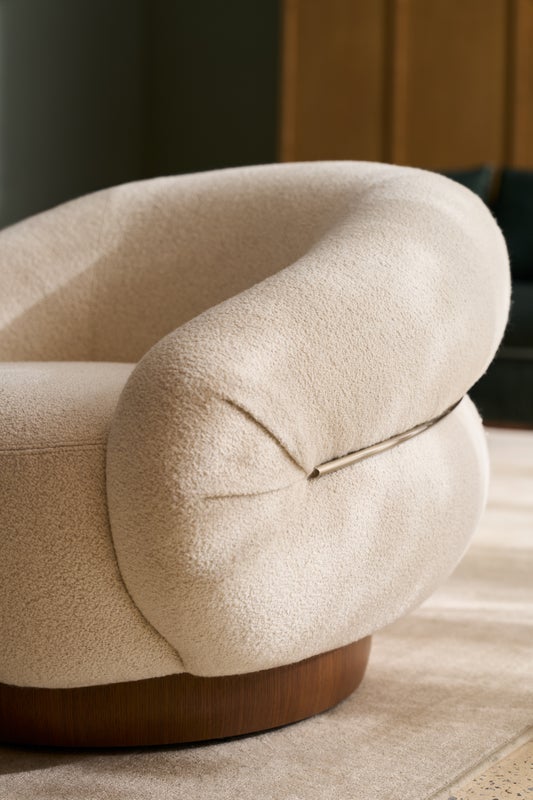 Classic Upholstery - Smoosh Swivel Chair - Al Rugaib Furniture