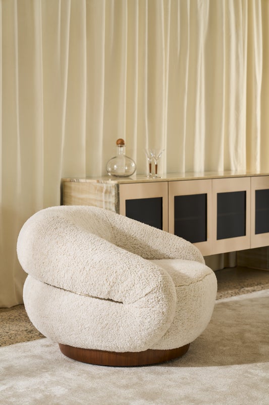 Classic Upholstery - Smoosh Swivel Chair - Al Rugaib Furniture