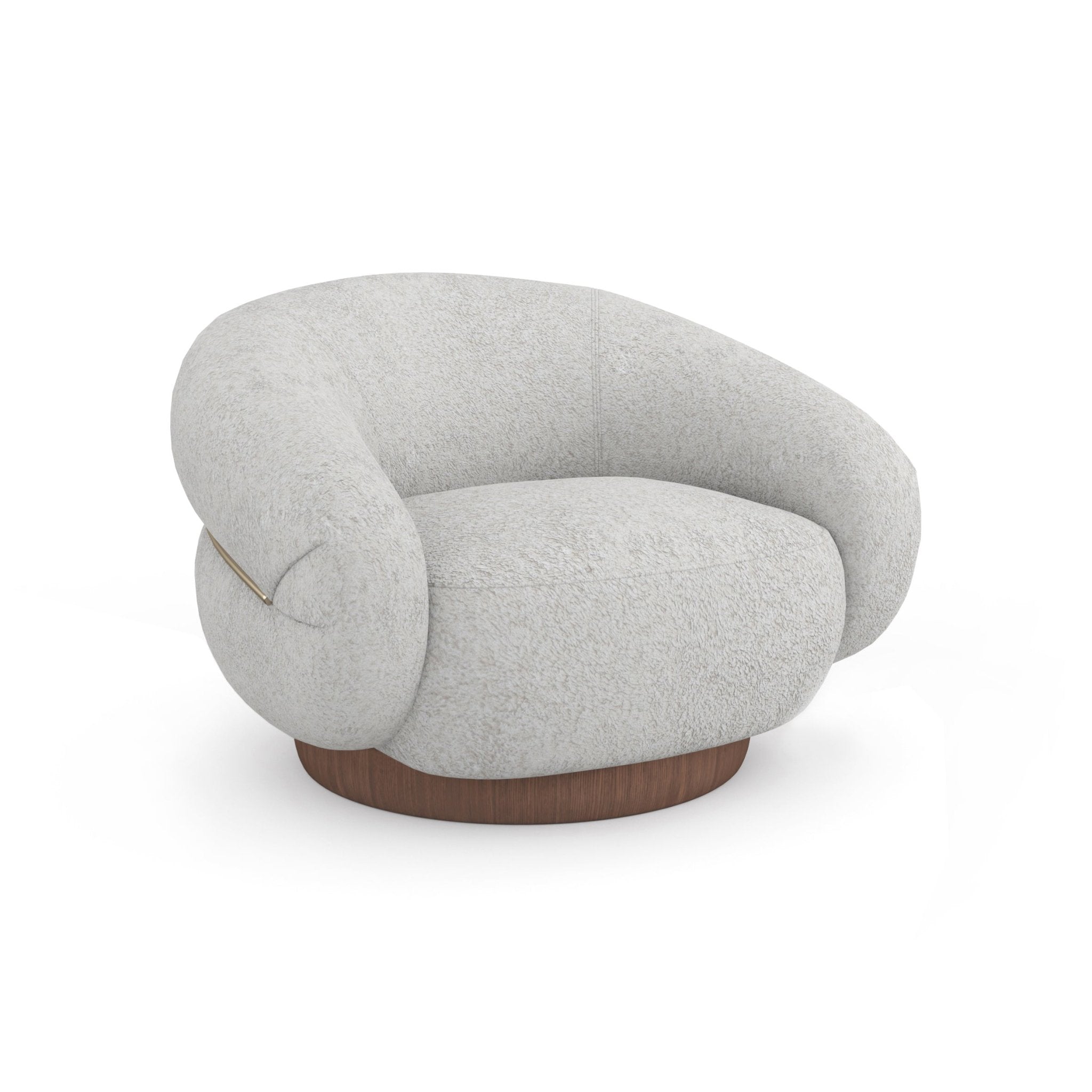 Classic Upholstery - Smoosh Swivel Chair Chairs| Caracole