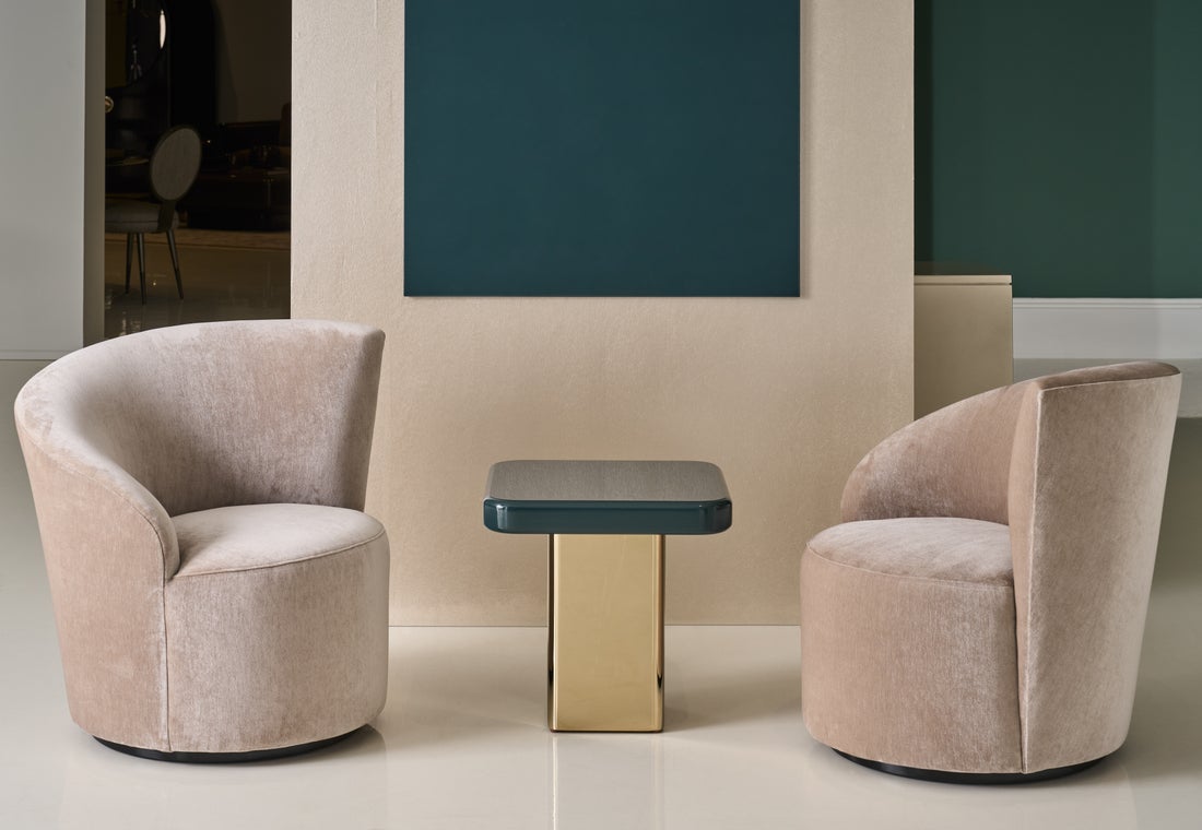 Classic Upholstery - Whorl Laf Swivel Chair Chairs| Caracole