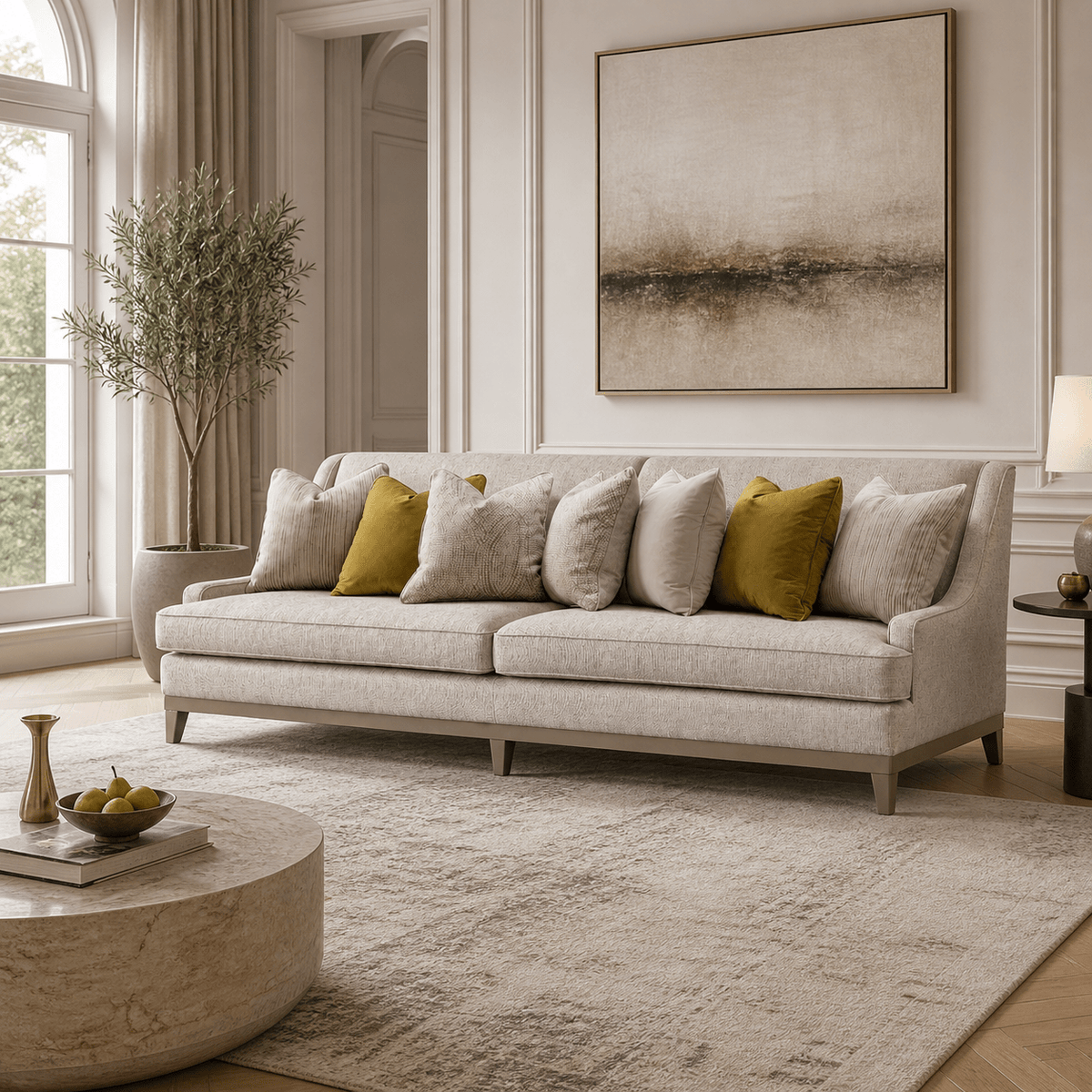 Classy By Noha Albabtain 4 Seater Sofa XL Sofas| Roots Furniture
