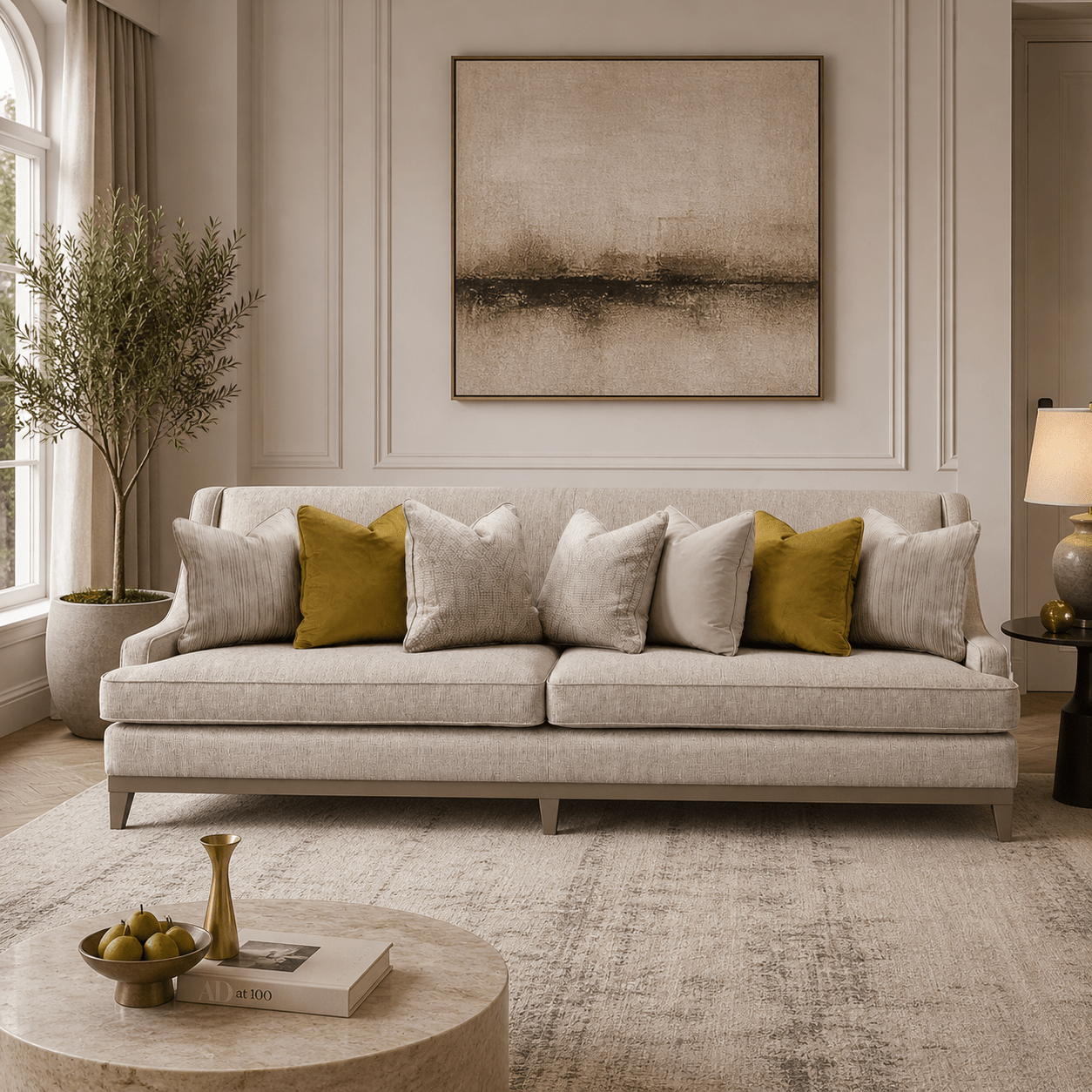 Classy By Noha Albabtain 4 Seater Sofa XL Sofas| Roots Furniture